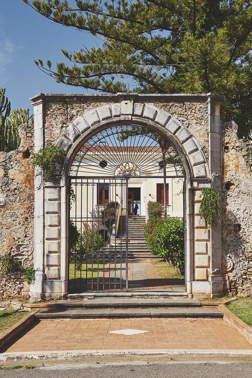 Il Ducale's entry gate